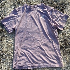 NIKE Tee Shirt Pink Small Logo Size Adult Small The Nike Tee
